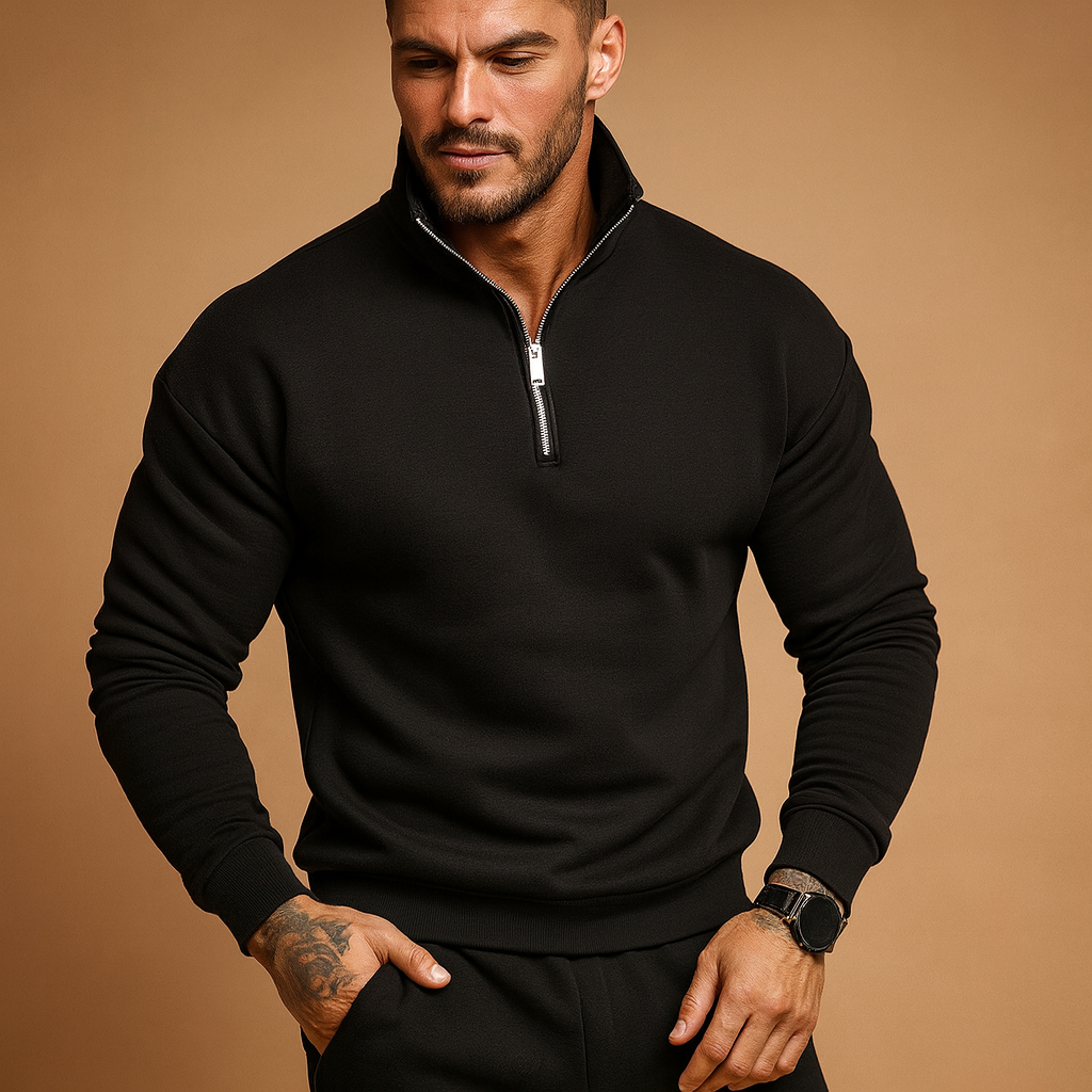 Half zip sweater for men | Marcus