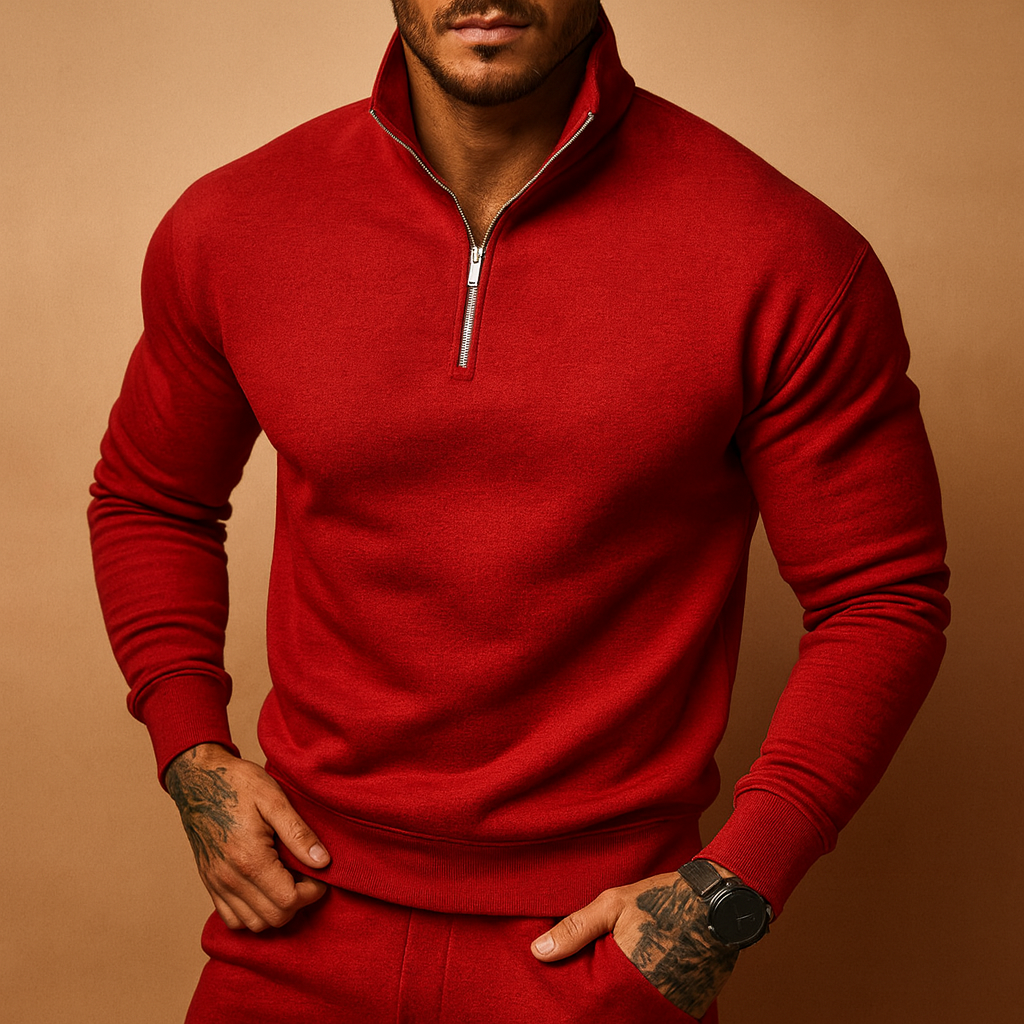 Half zip sweater for men | Marcus