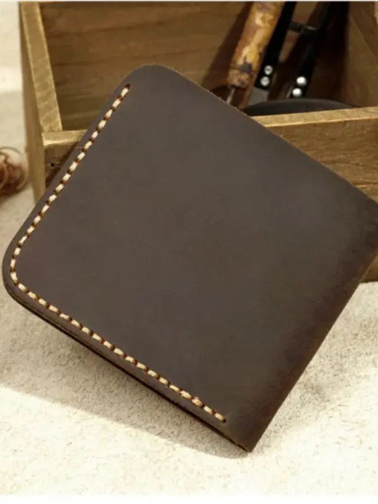 Handmade Vintage Leather Wallet for Men
