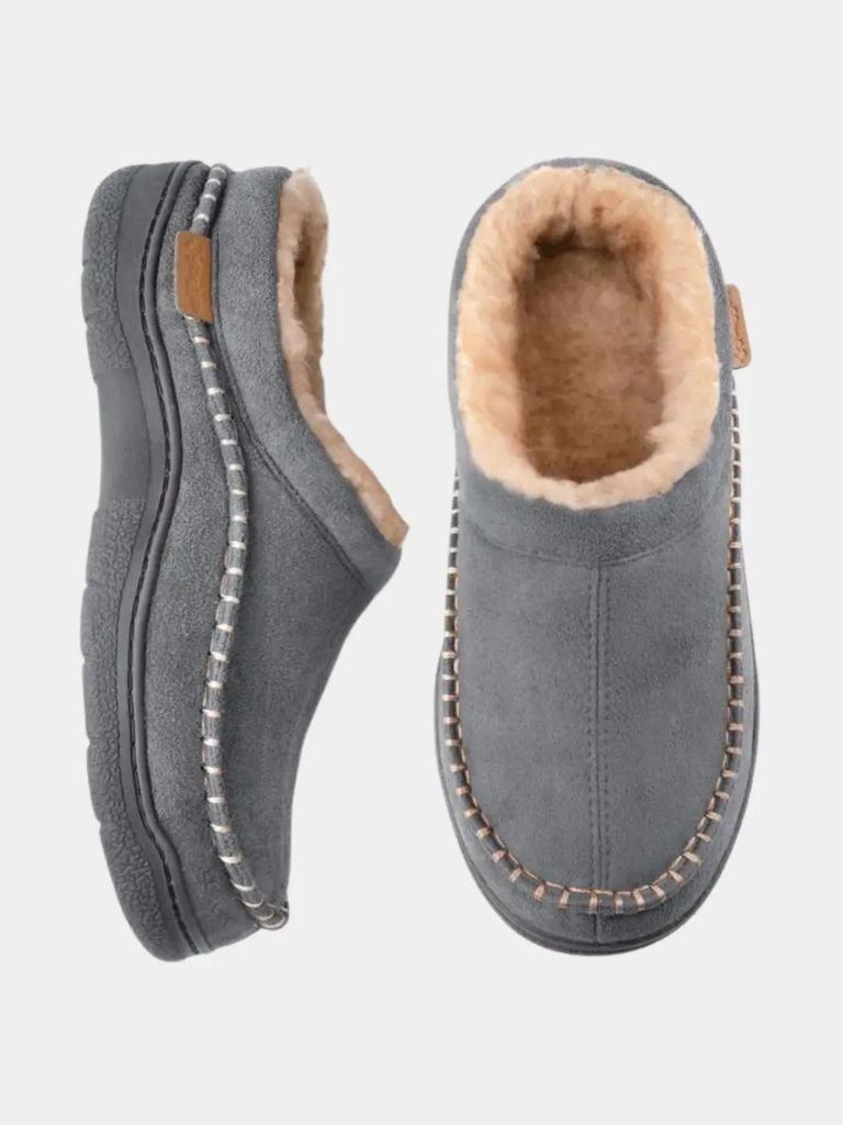 Heritage Luxe Lined Slippers for Men