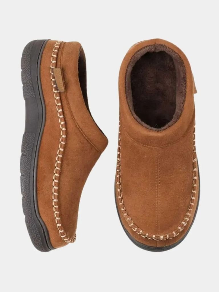 Heritage Luxe Lined Slippers for Men