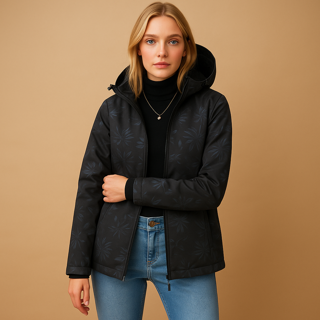 Hooded windbreaker jacket for women | Darcy
