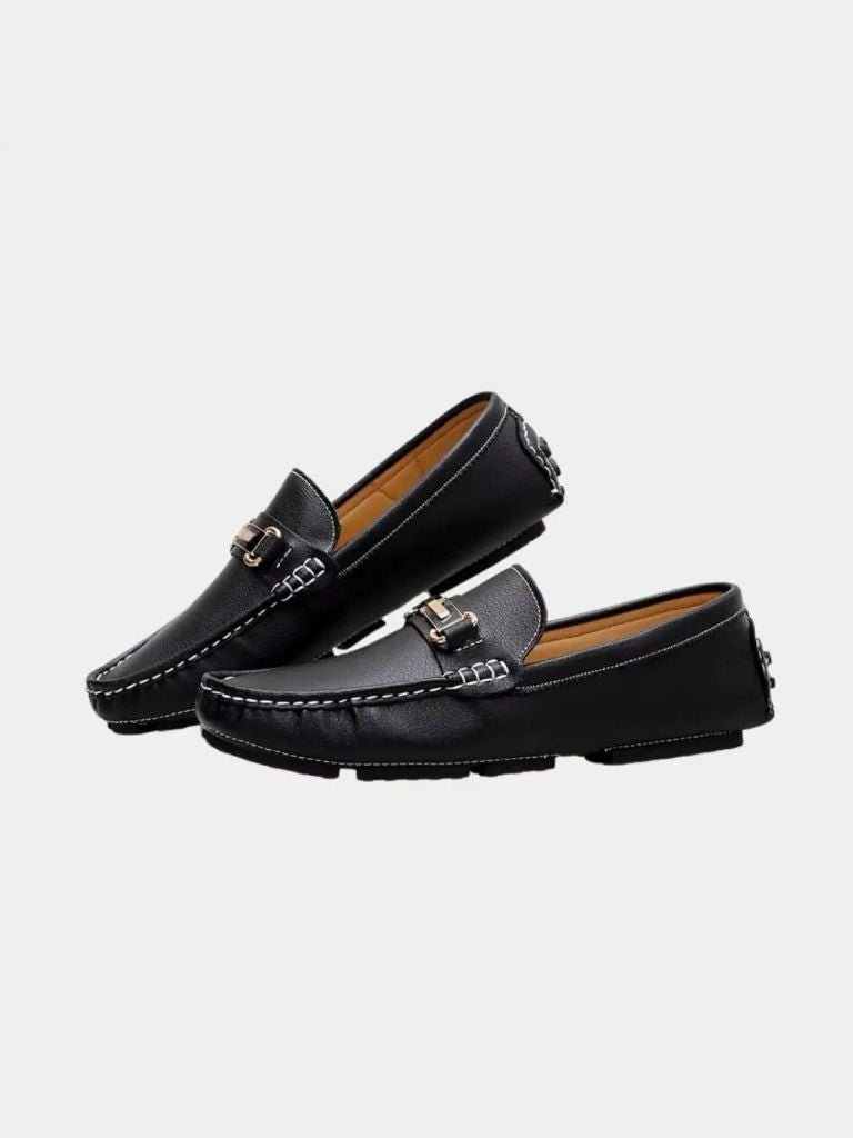 Italian Design Leather Loafers for Men