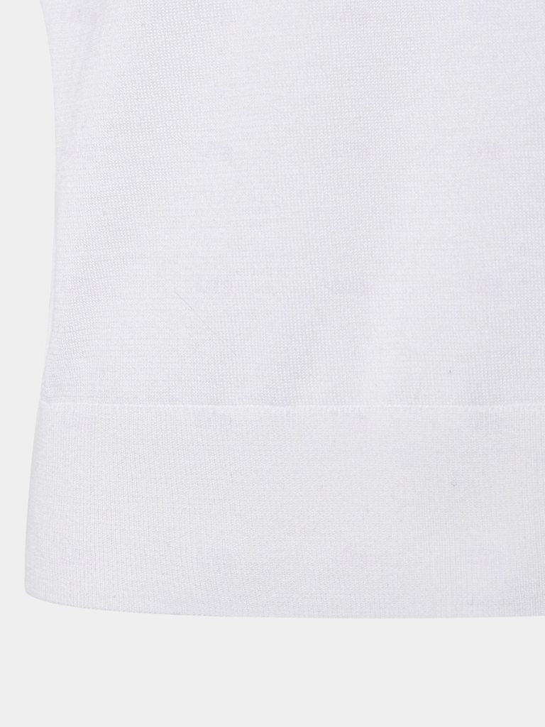 Ivory Elite Long Sleeve Polo for Men