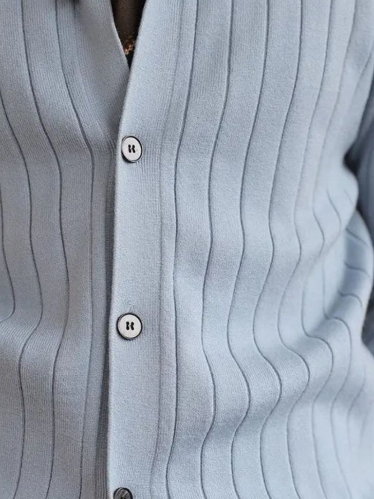 Knit Casual Cardigan for Men