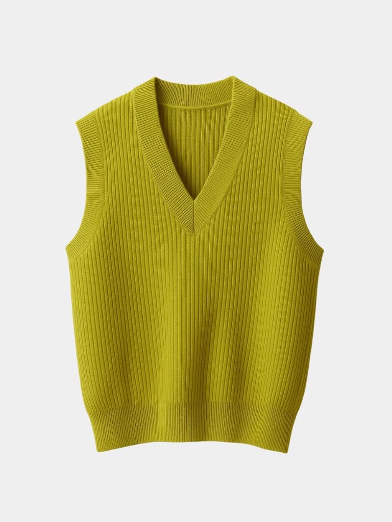 Knit Vest Waistcoat for Men