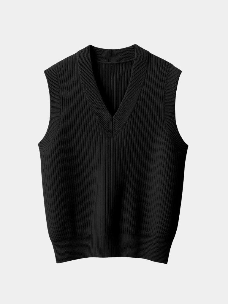 Knit Vest Waistcoat for Men