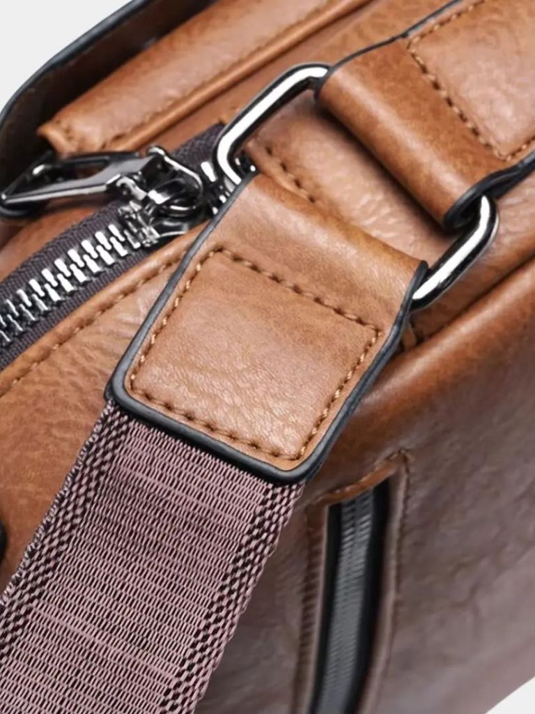 Leather Cross Body Bag for Men