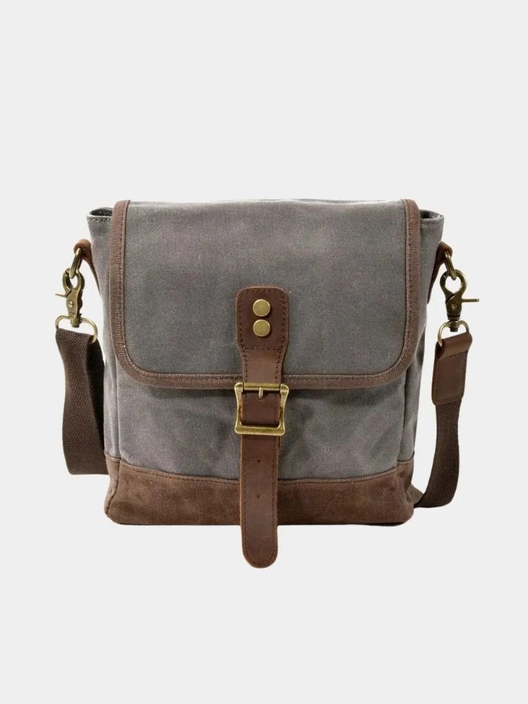 Leather Crossbody Shoulder Bag for Men