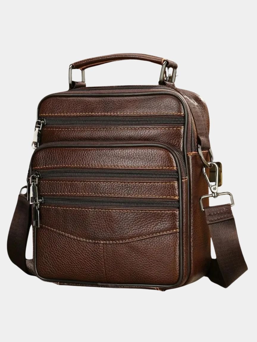 Leather Men's Shoulder Bag for Men