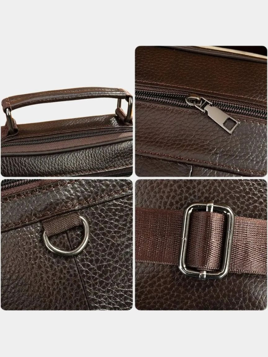 Leather Men's Shoulder Bag for Men
