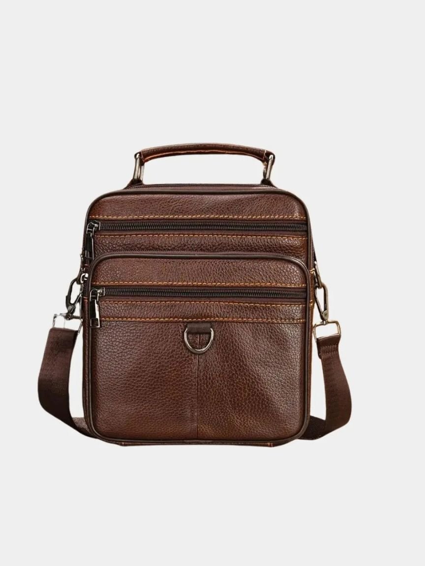 Leather Men's Shoulder Bag for Men