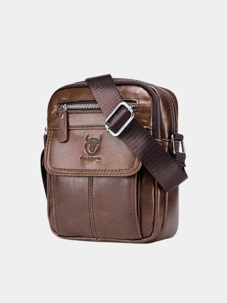 Leather Messenger Bag for Men