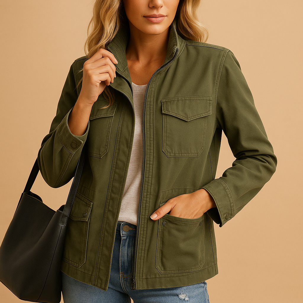 Light zip-up jacket for women | Isla