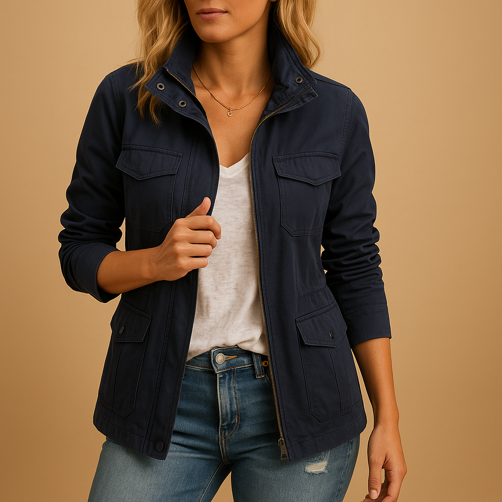 Light zip-up jacket for women | Isla