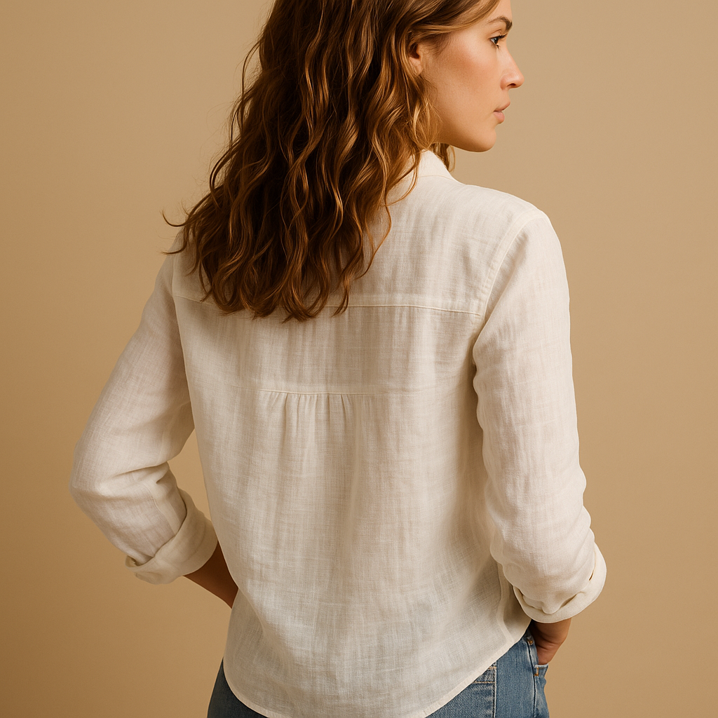 Lightweight autumn blouse for women | Harper