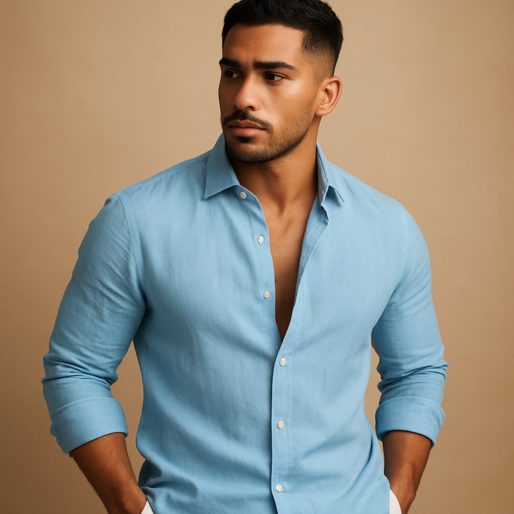 Lightweight breathable shirt for men | Mason