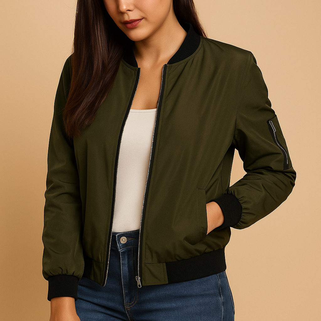 Lightweight summer jacket with elegant fit for women | Teresa