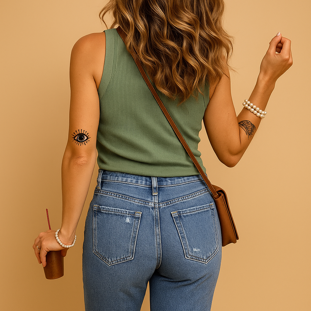 Lightweight tank top with U-neck for women | Liva