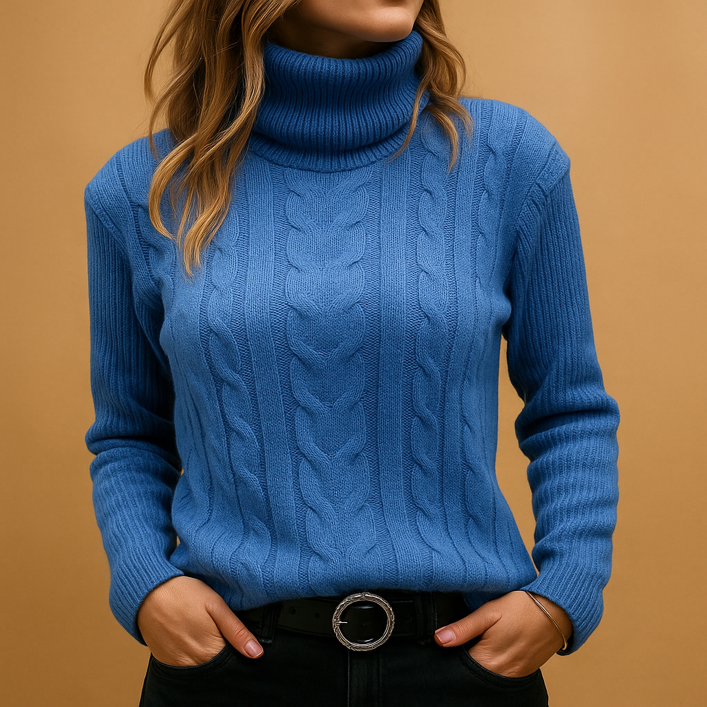Lightweight turtleneck sweater for women | Serene