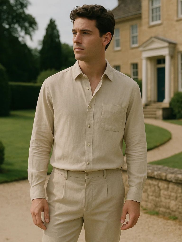 Linen Coast Shirt for Men