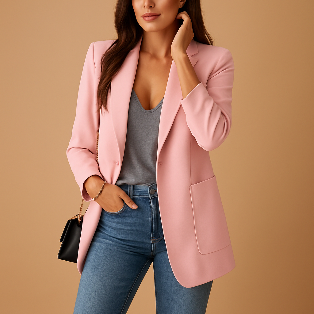 Long tailored blazer for women | Elise
