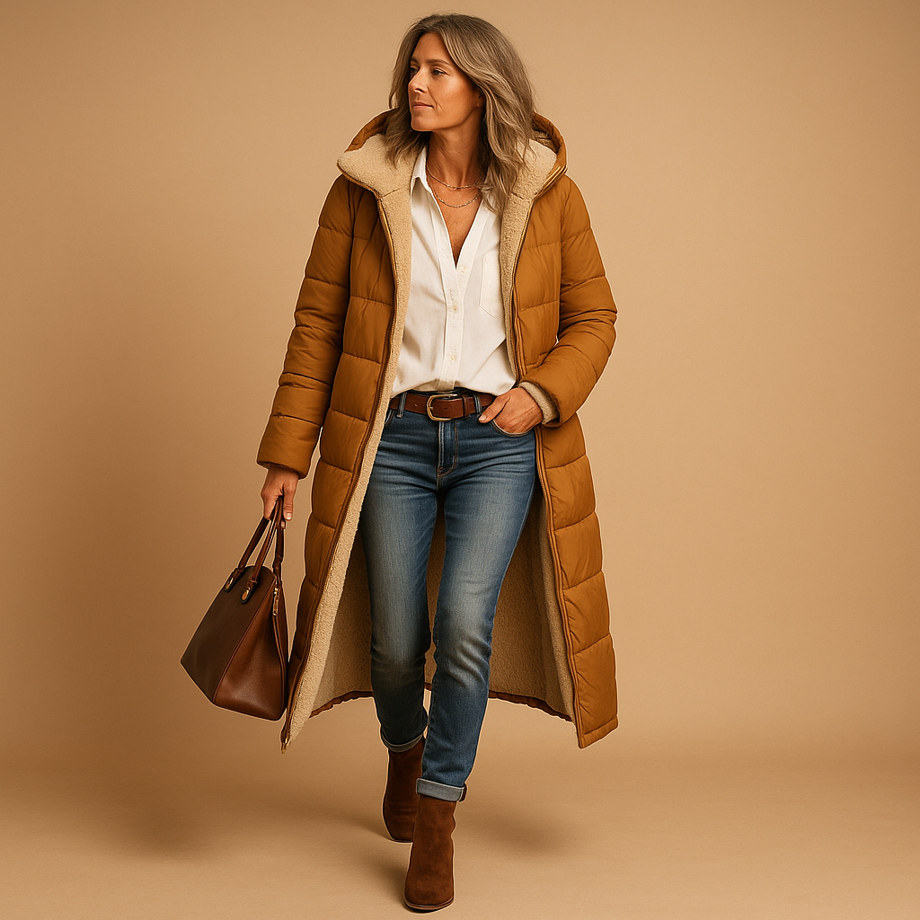 Long winter coat for women | Nadine