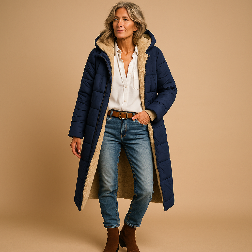 Long winter coat for women | Nadine
