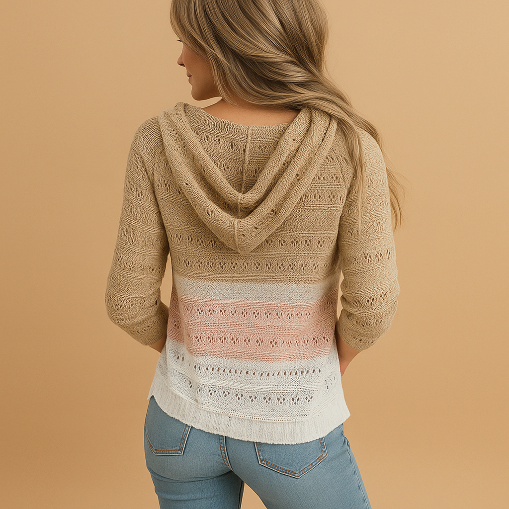 Loose-fit V-neck sweater for women | Avalynn