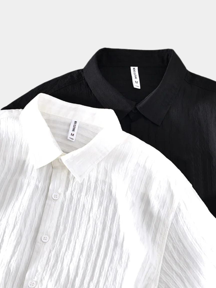 Lumière Linen Shirt – Cross & Crown