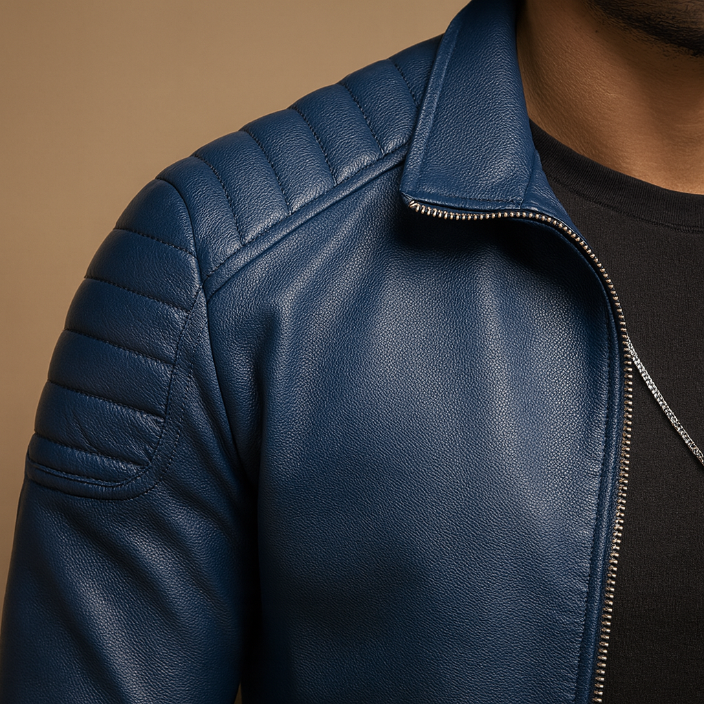 Luxury biker jacket for men | Adrian