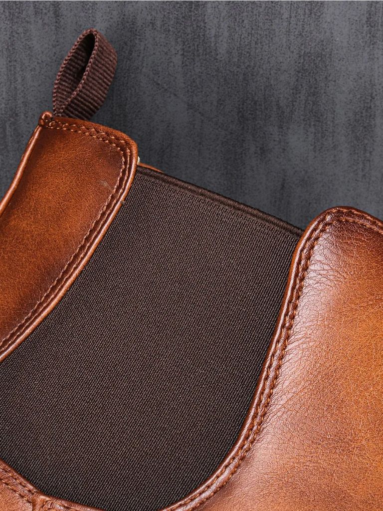 Maple Ash Chelsea Boots for Men