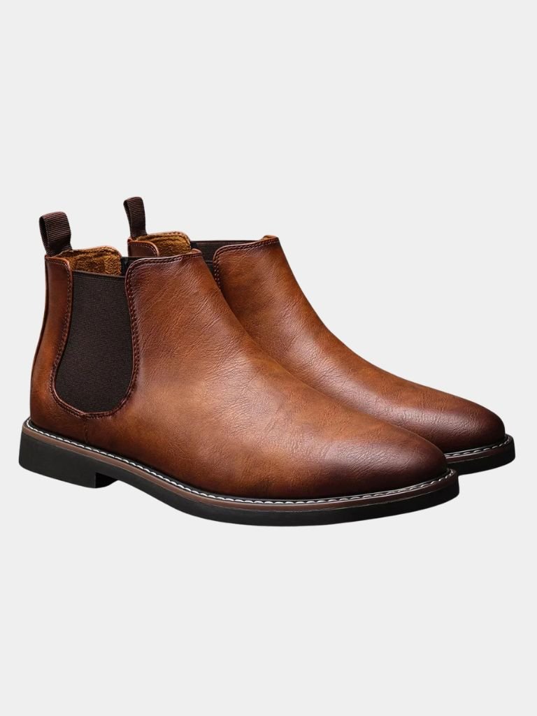 Maple Ash Chelsea Boots for Men