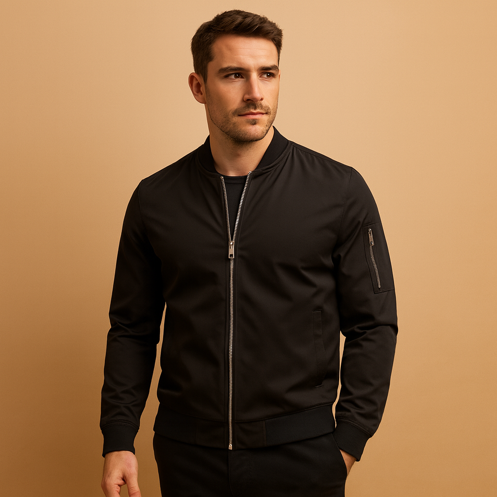 Men’s bomber jacket with zipper | Calvin