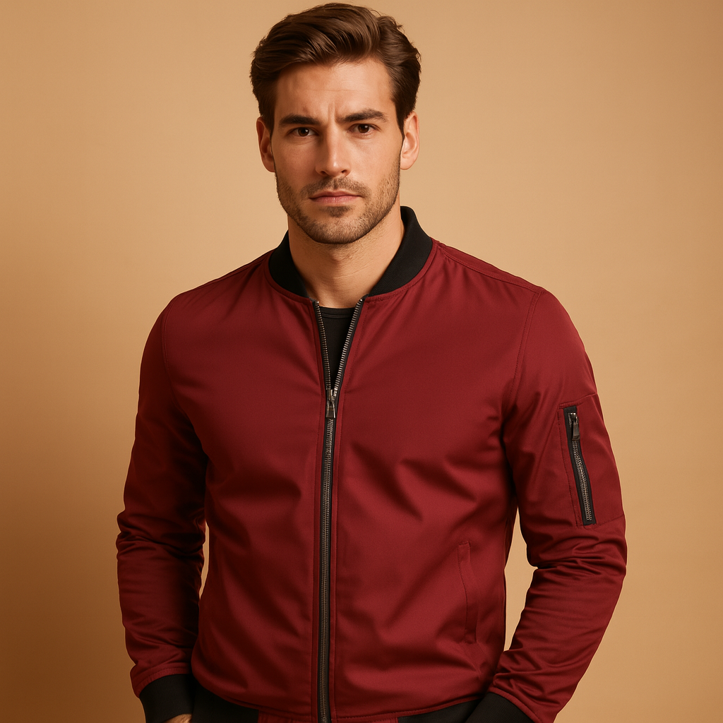 Men’s bomber jacket with zipper | Calvin