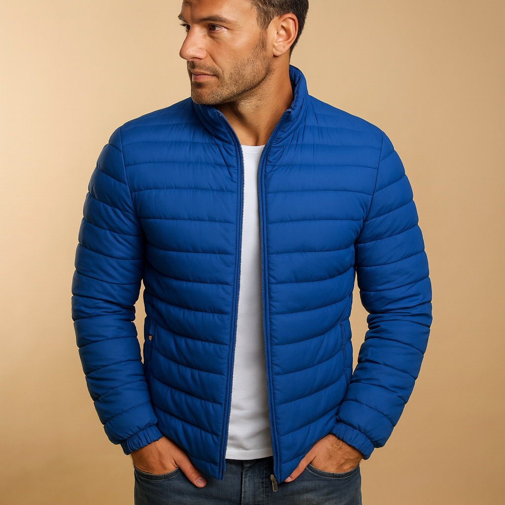 Men’s puffer jacket with hood | Roland