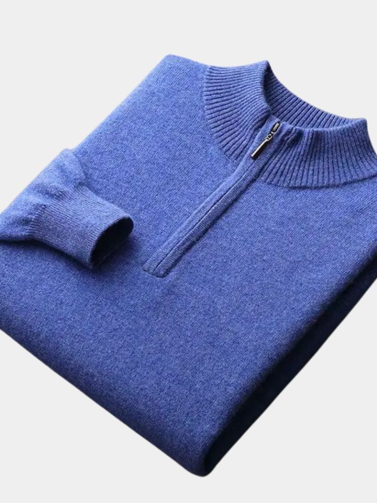 Merino Half Zip Sweater for Men