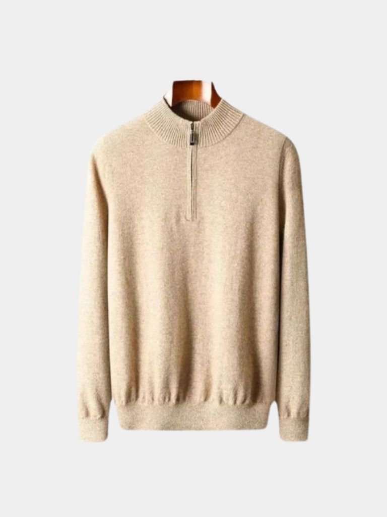 Merino Half Zip Sweater for Men