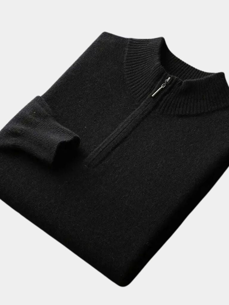 Merino Half Zip Sweater for Men