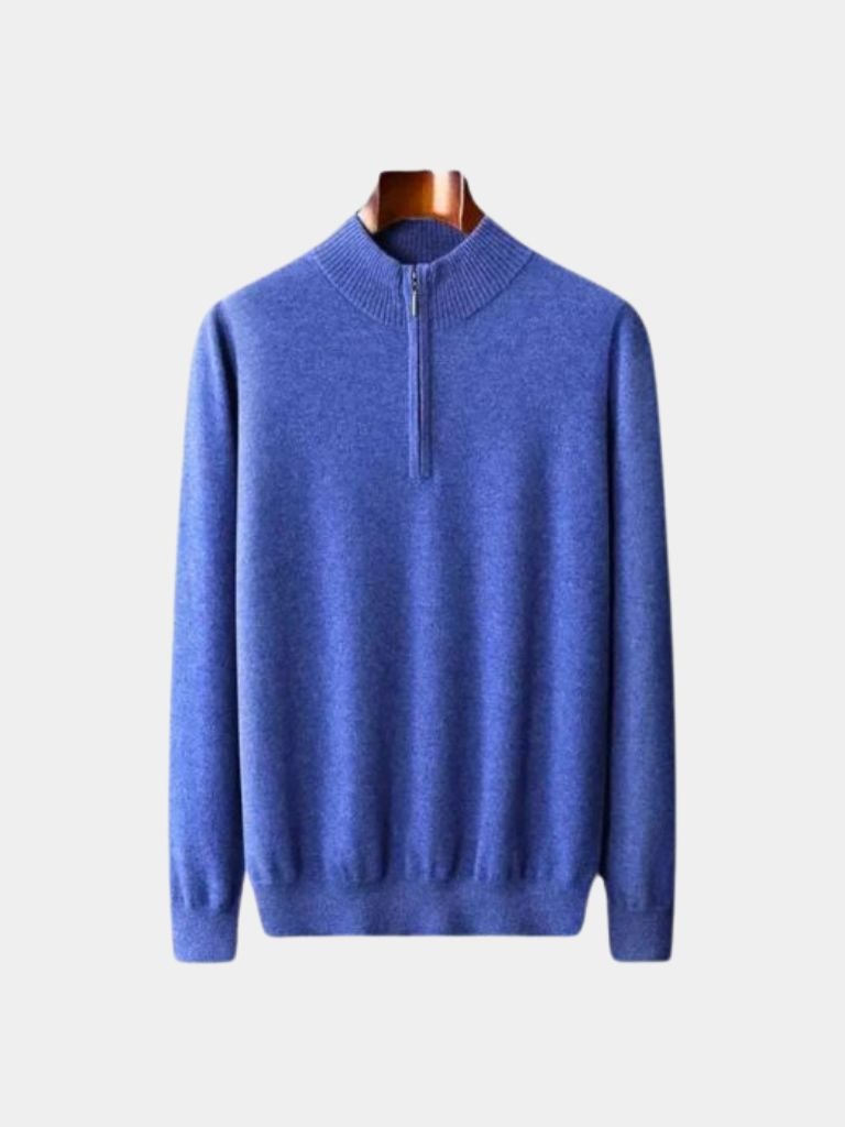 Merino Half Zip Sweater for Men