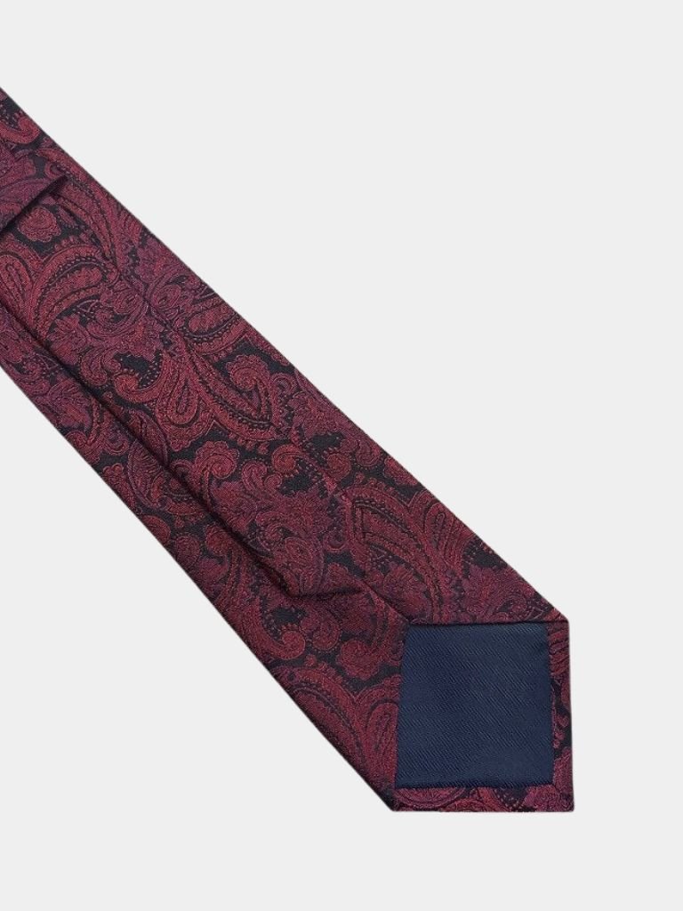 Midnight Petal Vintage Tie for Men
