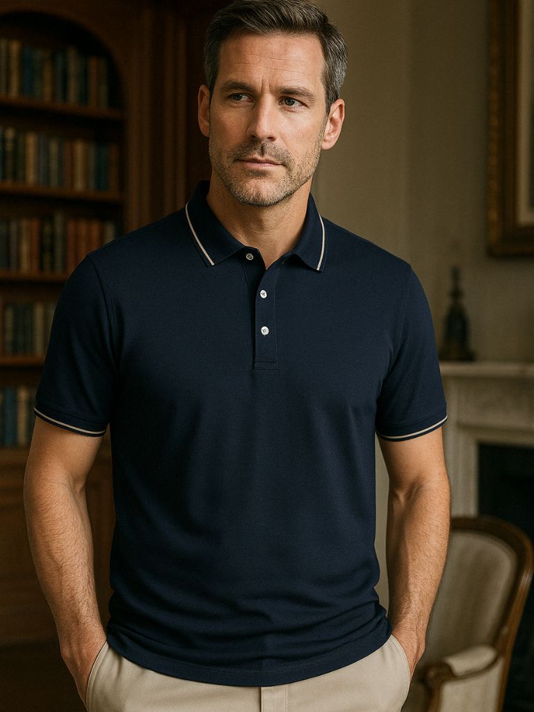 Midnight Trim Polo for Men