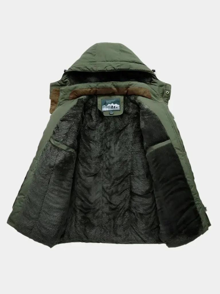 Military Hooded Jacket for Men