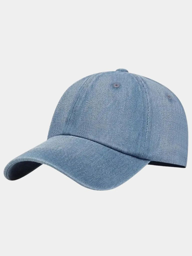 Minimalist Denim Cap for Men