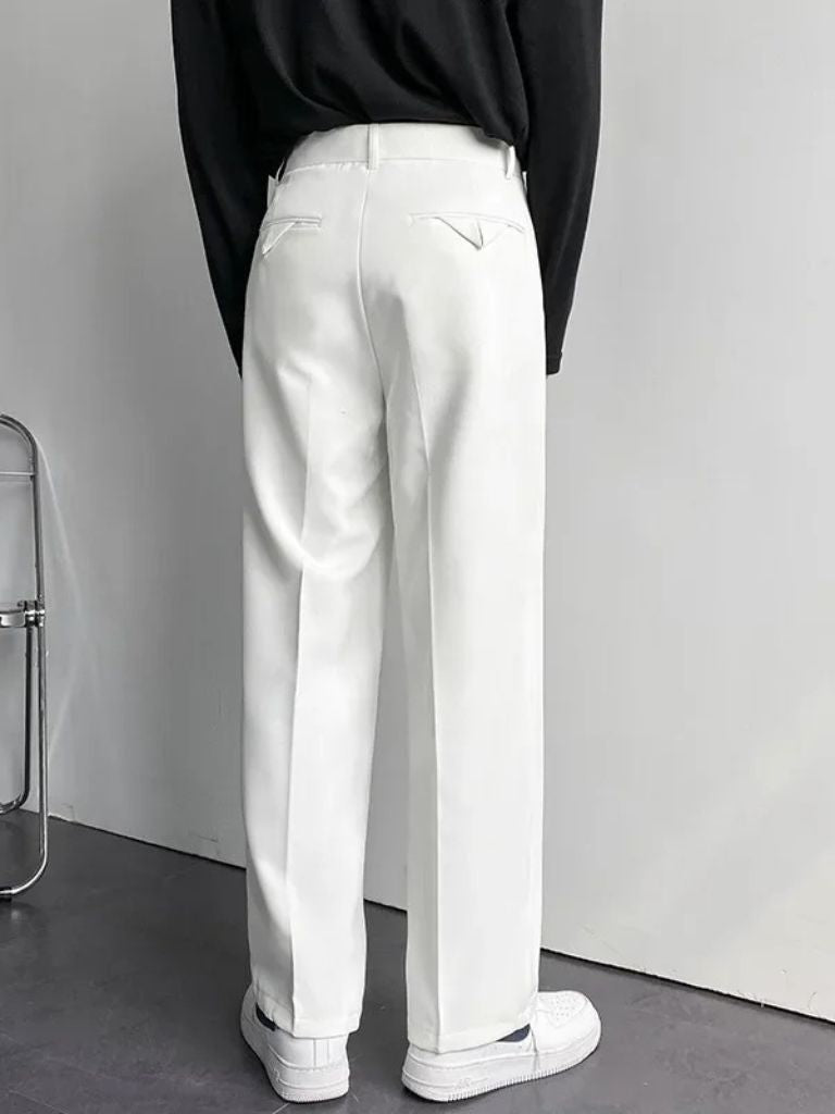 Minimalist Old Money Trousers for Men