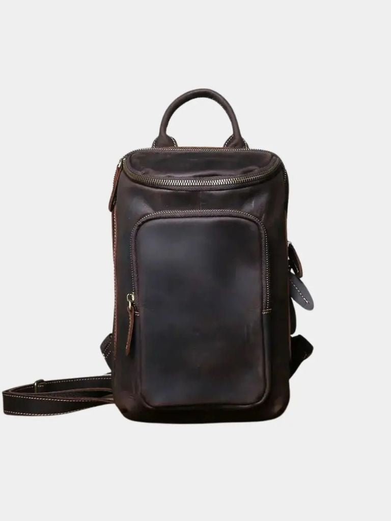 Modern Box Shoulder Bag for Men