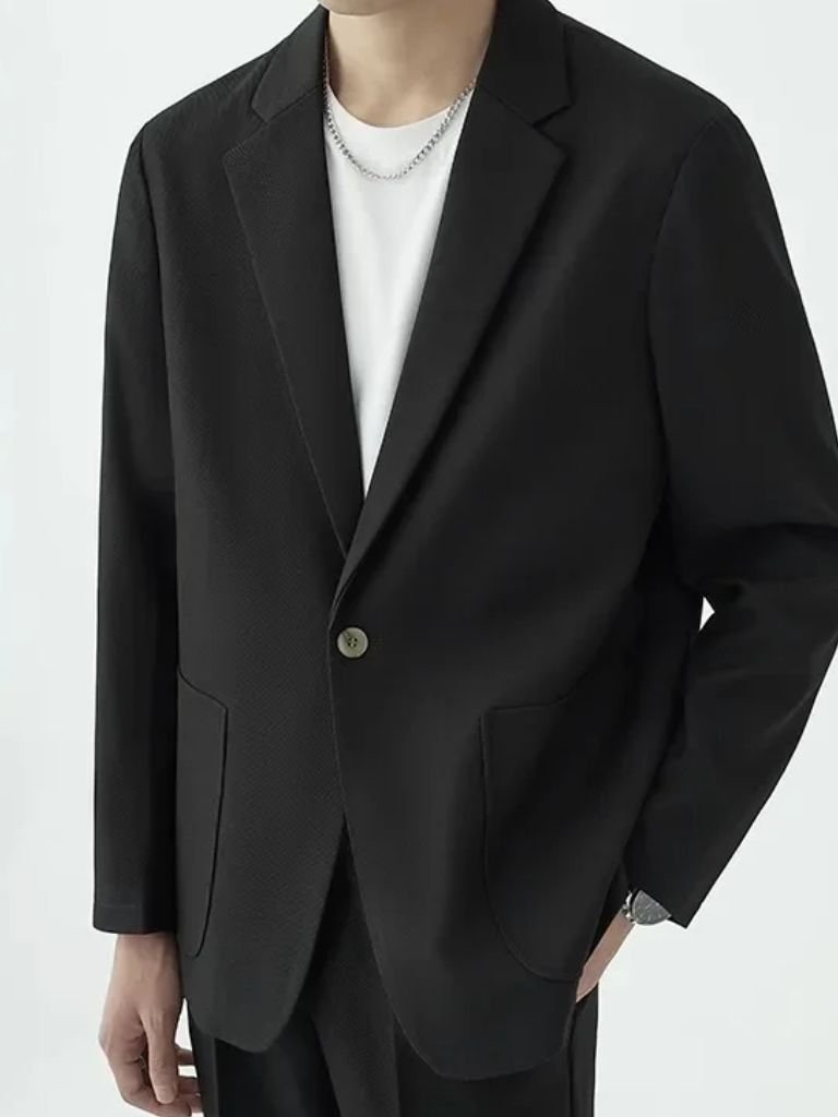 Modern Minimalist Suit Set for Men