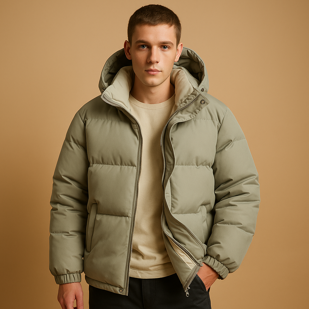 Modern puffer jacket for men | Jordan
