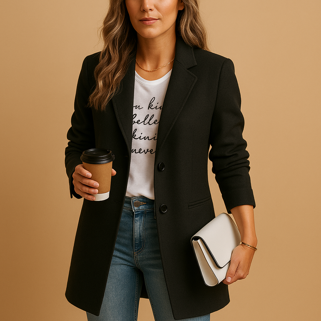 Modern tailored coat for women | Sienna