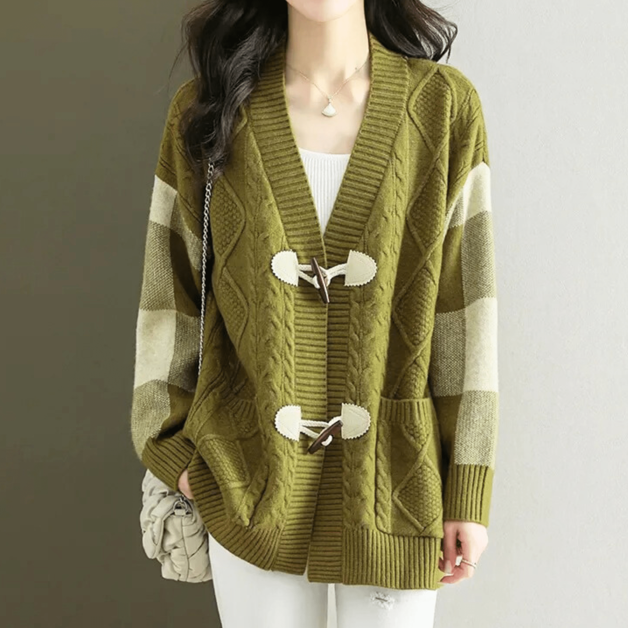 Blaire Elegant Cardigan with Pockets for Women